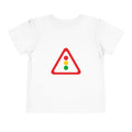 Toddler Tee — Traffic Light Triangle Graphic Kids Shirt