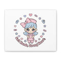 Cute Nurse Kawaii Graphic Canvas | Pastel Coquette Medical Art