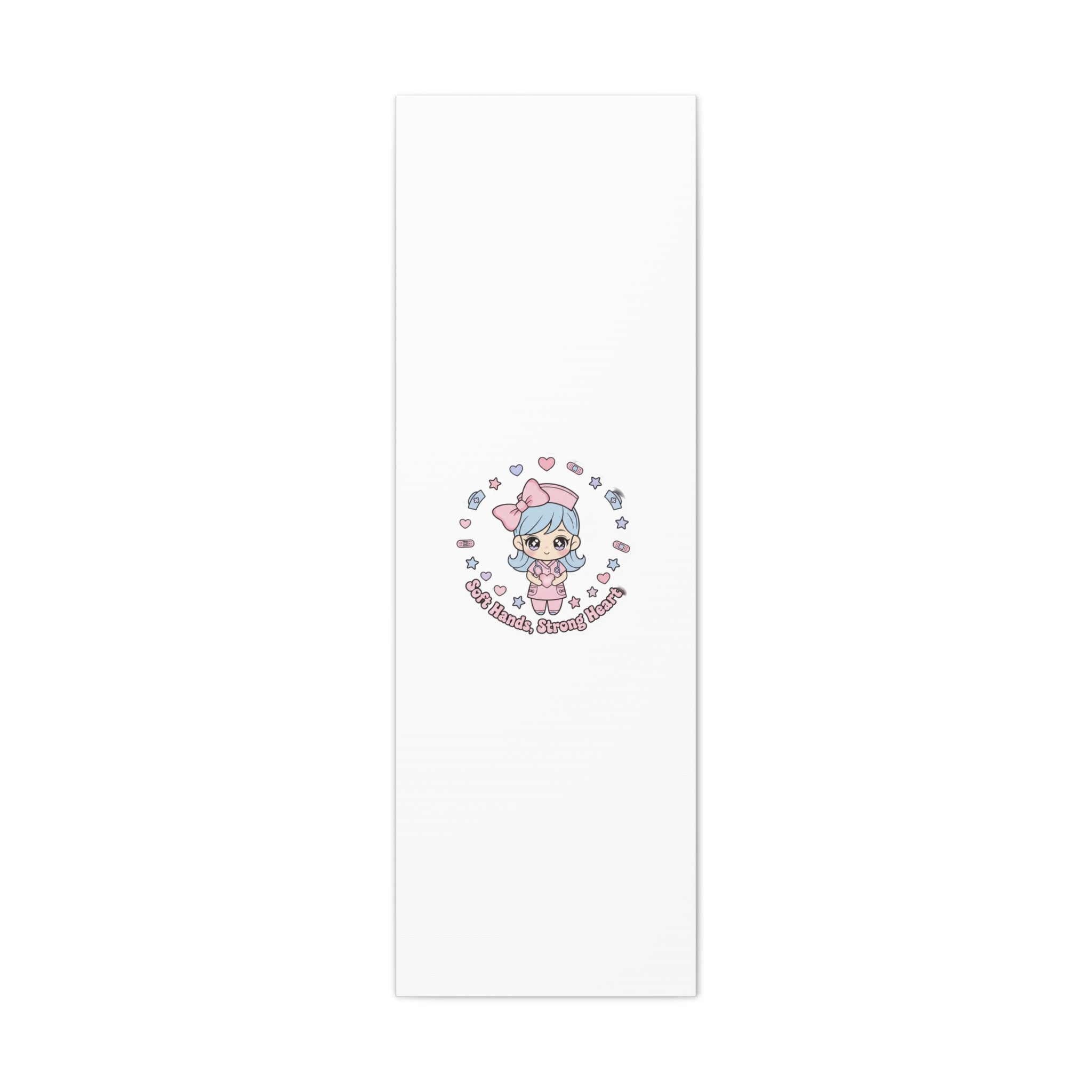 Cute Nurse Kawaii Graphic Canvas | Pastel Coquette Medical Art