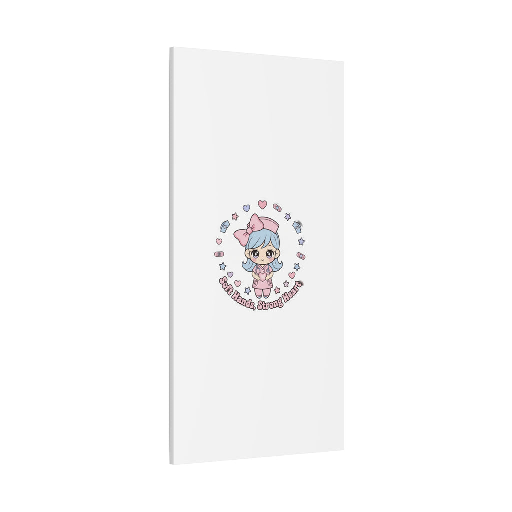 Cute Nurse Kawaii Graphic Canvas | Pastel Coquette Medical Art