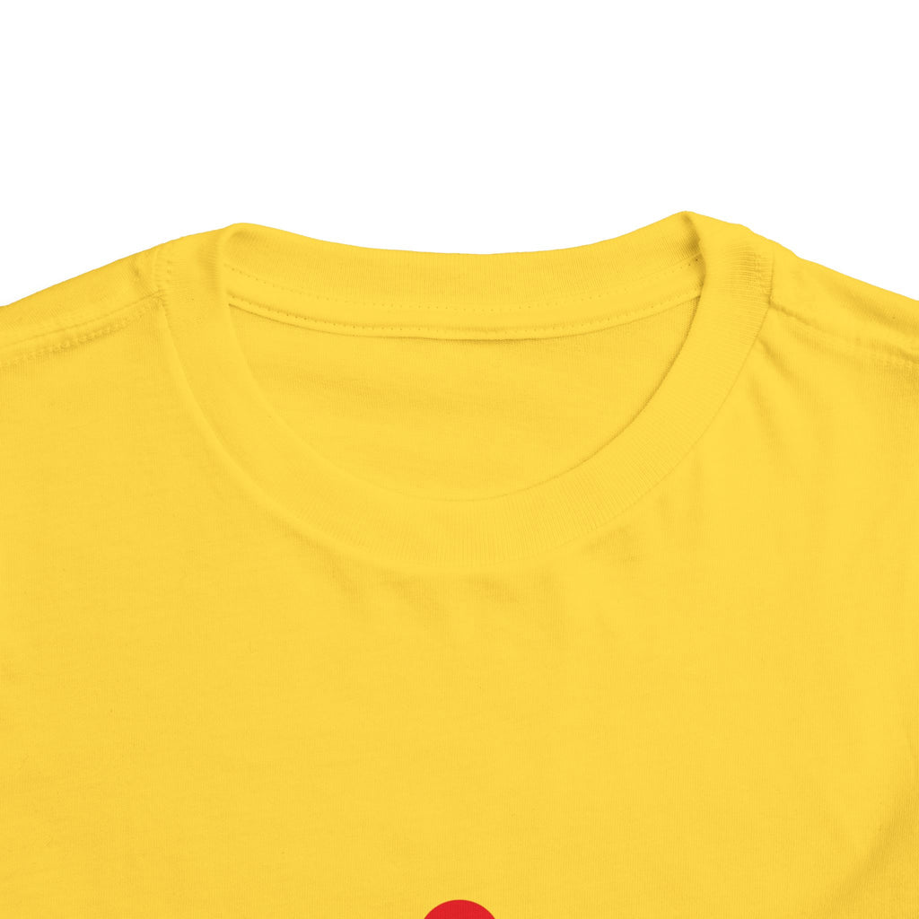 Toddler Tee — Traffic Light Triangle Graphic Kids Shirt