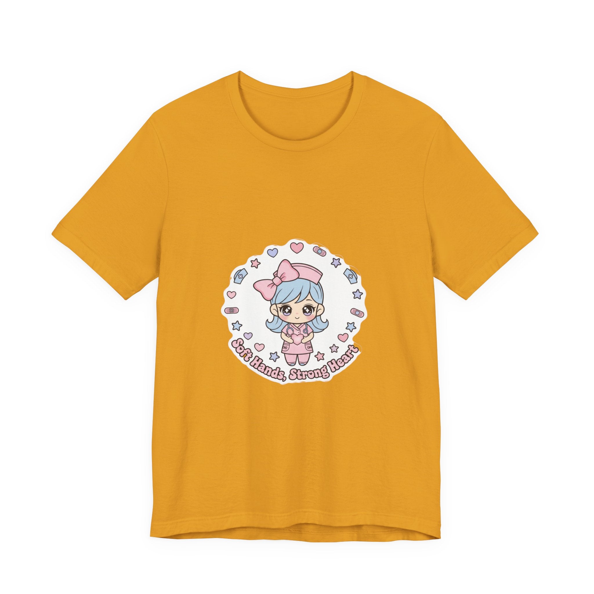 Cute Nurse Kawaii Graphic Tee | Pastel Coquette Medical Shirt
