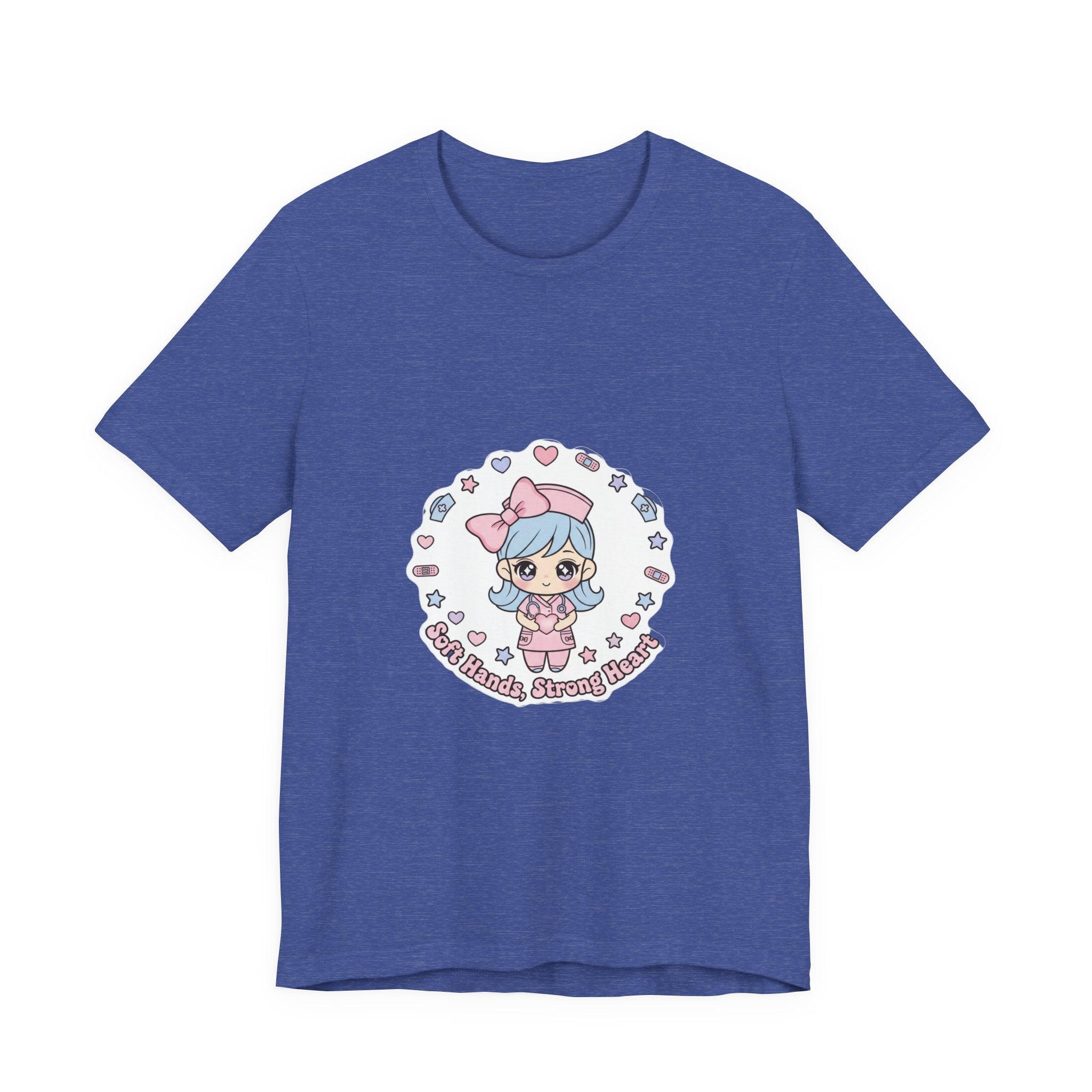 Cute Nurse Kawaii Graphic Tee | Pastel Coquette Medical Shirt