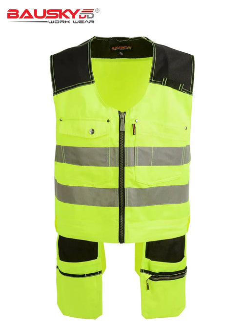 Class 2 Hi Vis Surveyor's Safety Vest [B233]