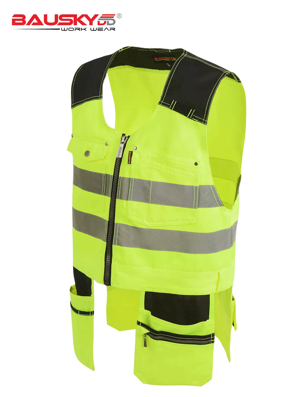 Class 2 Hi Vis Surveyor's Safety Vest [B233]