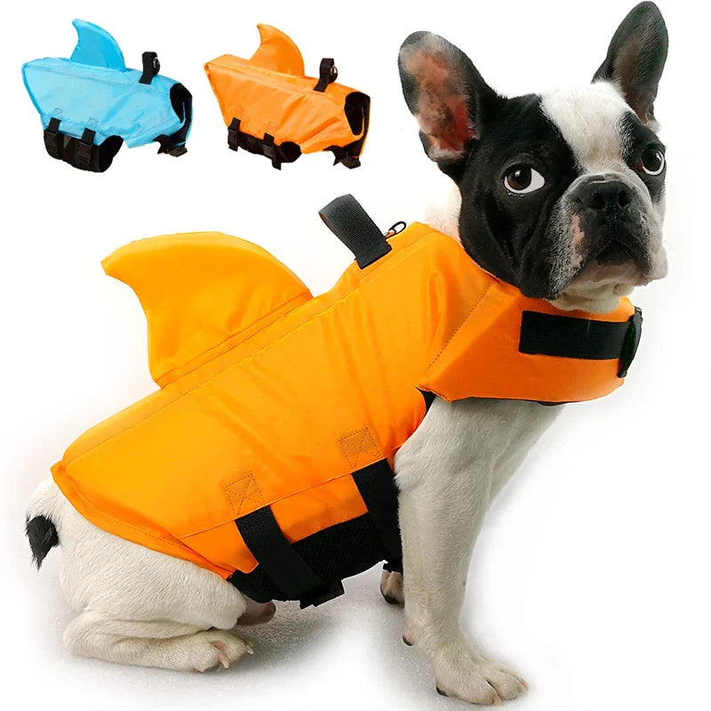Dog Life Jacket Shark Fin Safety Vest