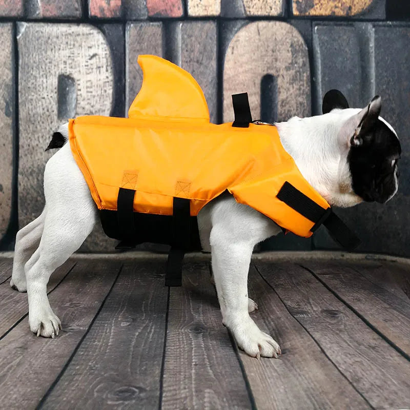 Dog Life Jacket Shark Fin Safety Vest