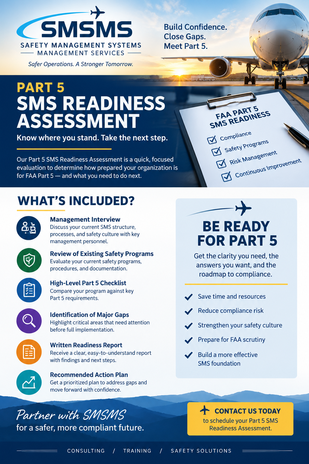 Part 5 SMS Readiness Assessment