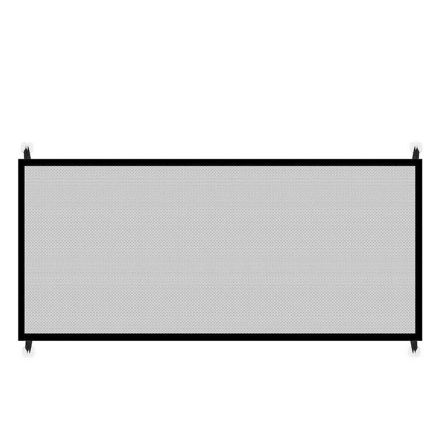 Portable Mesh Safety Gate For Pets - Secure And Stylish Pet Enclosure